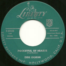 Load image into Gallery viewer, Eddie Cochran : Jeannie Jeannie Jeannie / Pocketful Of Hearts (7", Single)