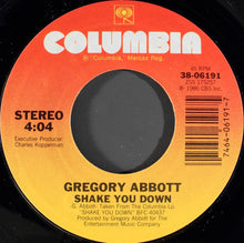 Load image into Gallery viewer, Gregory Abbott : Shake You Down (7&quot;)