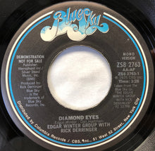 Load image into Gallery viewer, The Edgar Winter Group With Rick Derringer : Diamond Eyes  (7", Mono, Promo)
