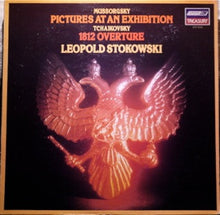 Load image into Gallery viewer, Modest Mussorgsky, Pyotr Ilyich Tchaikovsky, Leopold Stokowski : Pictures At An Exhibition · 1812 Overture (LP, Album)