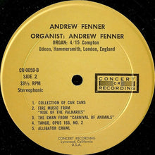 Load image into Gallery viewer, Andrew Fenner : Theatre Organ (LP)