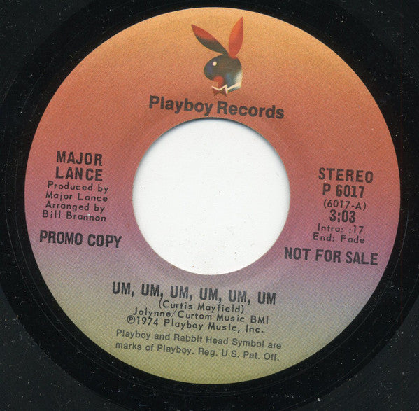 Major Lance : Um, Um, Um, Um, Um, Um (7