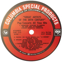Load image into Gallery viewer, Various : Pop/Concerts All~Time Hits (LP, Comp)