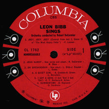 Load image into Gallery viewer, Leon Bibb : Leon Bibb Sings (LP, Album, Mono)