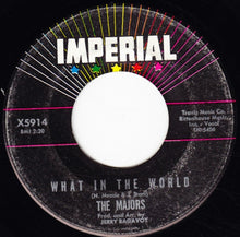 Load image into Gallery viewer, The Majors : What In The World / Anything You Can Do (7&quot;, Single)