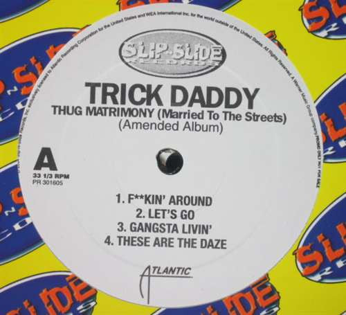 Trick Daddy : Thug Matrimony (Married To The Streets) (Amended Album) (2xLP, Album, Promo)