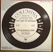 Load image into Gallery viewer, Luther Henderson And His Orchestra : Presenting A Selection From The Columbia Album &quot;Pop! Goes The Westerns&quot; (Flexi, 6&quot;, Shape, S/Sided, Card, Promo)