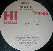 Load image into Gallery viewer, Ace Cannon : Aces Hi (LP, Album)