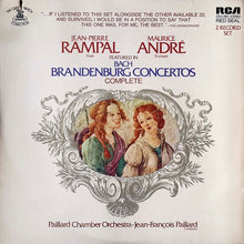 Load image into Gallery viewer, Johann Sebastian Bach, Jean-Pierre Rampal, Maurice André, Orchestre De Chambre Jean-François Paillard, Gérard Jarry, Pierre Pierlot : J.S. Bach - Les Six Concertos Brandebourgeois (2xLP)