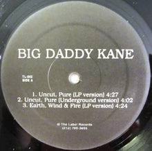 Load image into Gallery viewer, Big Daddy Kane : Uncut, Pure / Earth, Wind &amp; Fire (12&quot;)