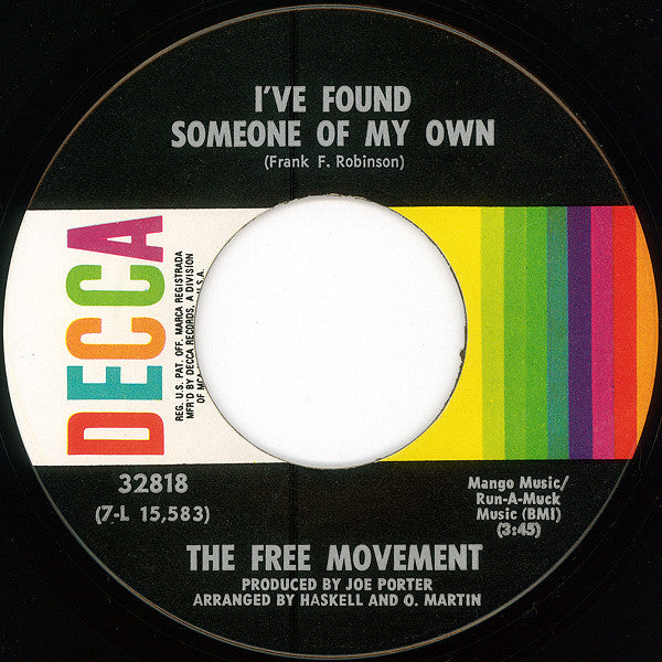 Free Movement : I've Found Someone Of My Own (7