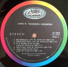 Load image into Gallery viewer, John W. Anderson Presents John Kasandra : John W. Anderson Presents Kasandra (LP, Album)