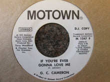 Load image into Gallery viewer, G.C. Cameron : If You&#39;re Ever Gonna Love Me (7&quot;, Promo)
