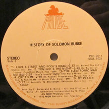 Load image into Gallery viewer, Solomon Burke : The History Of Solomon Burke (LP, Comp)