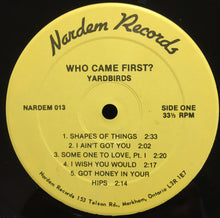 Load image into Gallery viewer, The Yardbirds : Who Came First? (LP, Comp)