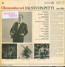 Load image into Gallery viewer, Fausto Papetti : I Remember No. 4 (LP, Album)