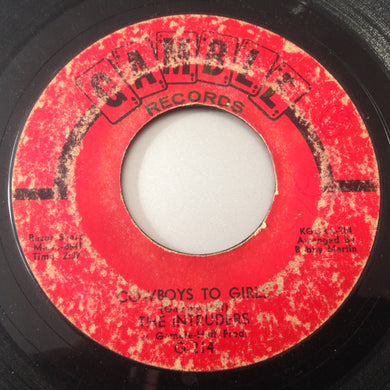The Intruders : Cowboys To Girls / Turn The Hands Of Time (7