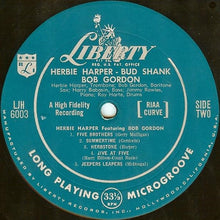 Load image into Gallery viewer, Herb Harper Featuring Bud Shank And Bob Gordon (2) : Herbie Harper Featuring Bud Shank And Bob Gordon (LP, Album)