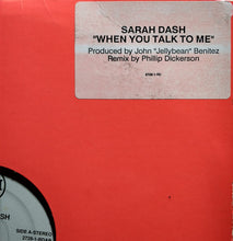 Load image into Gallery viewer, Sarah Dash : When You Talk To Me (12&quot;, Promo)