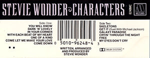 Stevie Wonder : Characters (Cass, Album)