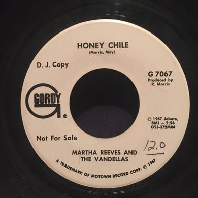 Martha Reeves & The Vandellas : Honey Chile (7
