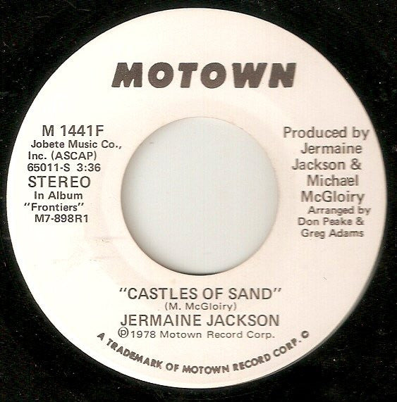 Jermaine Jackson : Castles Of Sand (7