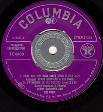 Load image into Gallery viewer, Benny Goodman And His Orchestra : Swing Into Spring (7", EP, S/Edition, Styrene)