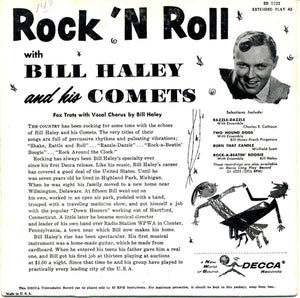 Bill Haley And His Comets : Rock 'N Roll (7", EP)