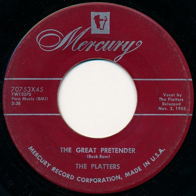 The Platters : The Great Pretender / I'm Just A Dancing Partner (7