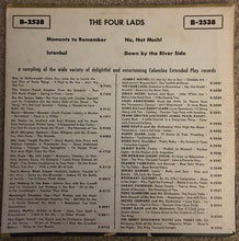 Load image into Gallery viewer, The Four Lads : Moments To Remember (7", EP)