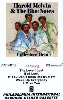 Harold Melvin And The Blue Notes : Collectors' Item (Cass, Comp)