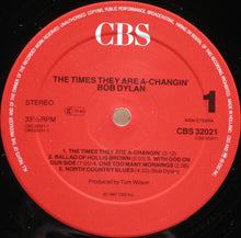 Load image into Gallery viewer, Bob Dylan : The Times They Are A Changin' (LP, Album, RE)