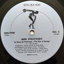 Load image into Gallery viewer, Igor Stravinsky - Ernest Ansermet, L'Orchestre De La Suisse Romande : Le Sacre Du Printemps (The Rite Of Spring) (LP, Album, Ltd, RE)