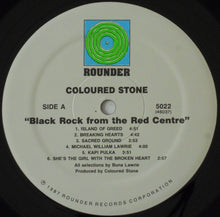 Load image into Gallery viewer, Coloured Stone : Black Rock From The Red Centre (LP, Comp)