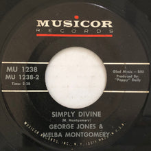 Load image into Gallery viewer, George Jones &amp; Melba Montgomery : Party Pickin' (7")