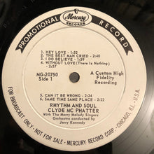 Load image into Gallery viewer, Clyde McPhatter With The Merry Melody Singers : Rhythm And Soul (LP, Album, Mono)