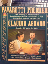 Load image into Gallery viewer, Luciano Pavarotti, Claudio Abbado, Orchestra Del Teatro Alla Scala : Pavarotti Premieres (LP)