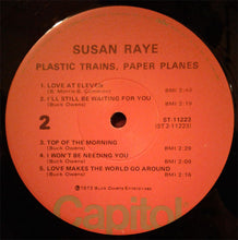 Load image into Gallery viewer, Susan Raye : Plastic Trains, Paper Planes (LP, Album)