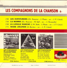 Load image into Gallery viewer, Les Compagnons De La Chanson : Les Aventuriers (7", EP)