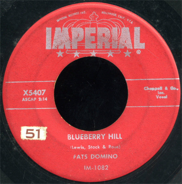 Fats Domino : Blueberry Hill / Honey Chile (7