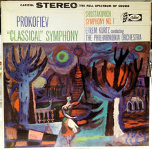 Load image into Gallery viewer, Sergei Prokofiev, Dmitri Shostakovich, Efrem Kurtz, Philharmonia Orchestra : "Classical" Symphony / Symphony No. 1 (LP, Album)