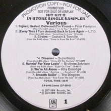Load image into Gallery viewer, Various : Hit Kit II (LP, Promo)