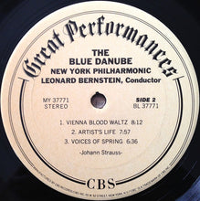 Load image into Gallery viewer, Johann Strauss Jr. / Leonard Bernstein, The New York Philharmonic Orchestra : A Johann Strauss Waltz Gala (LP, Album, RM)