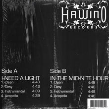 Load image into Gallery viewer, Warren G Featuring Nate Dogg : I Need A Light / In The Mid-Nite Hour (12&quot;)