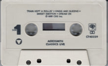 Load image into Gallery viewer, Aerosmith : Classics Live (Cass, Album)