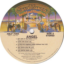 Load image into Gallery viewer, Angel (24) : White Hot (LP, Album, CTH)
