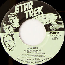 Load image into Gallery viewer, Unknown Artist : Star Trek (7", EP)