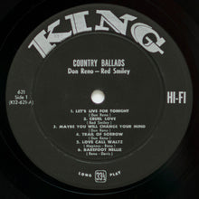 Load image into Gallery viewer, Reno And Smiley : Good Old Country Ballads (LP, Album, Mono)