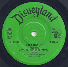 Load image into Gallery viewer, Unknown Artist : Walt Disney Presents Mother Goose Rhymes (7")
