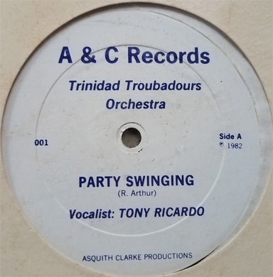 The Trinidad Troubadours Band : Party Swinging (12